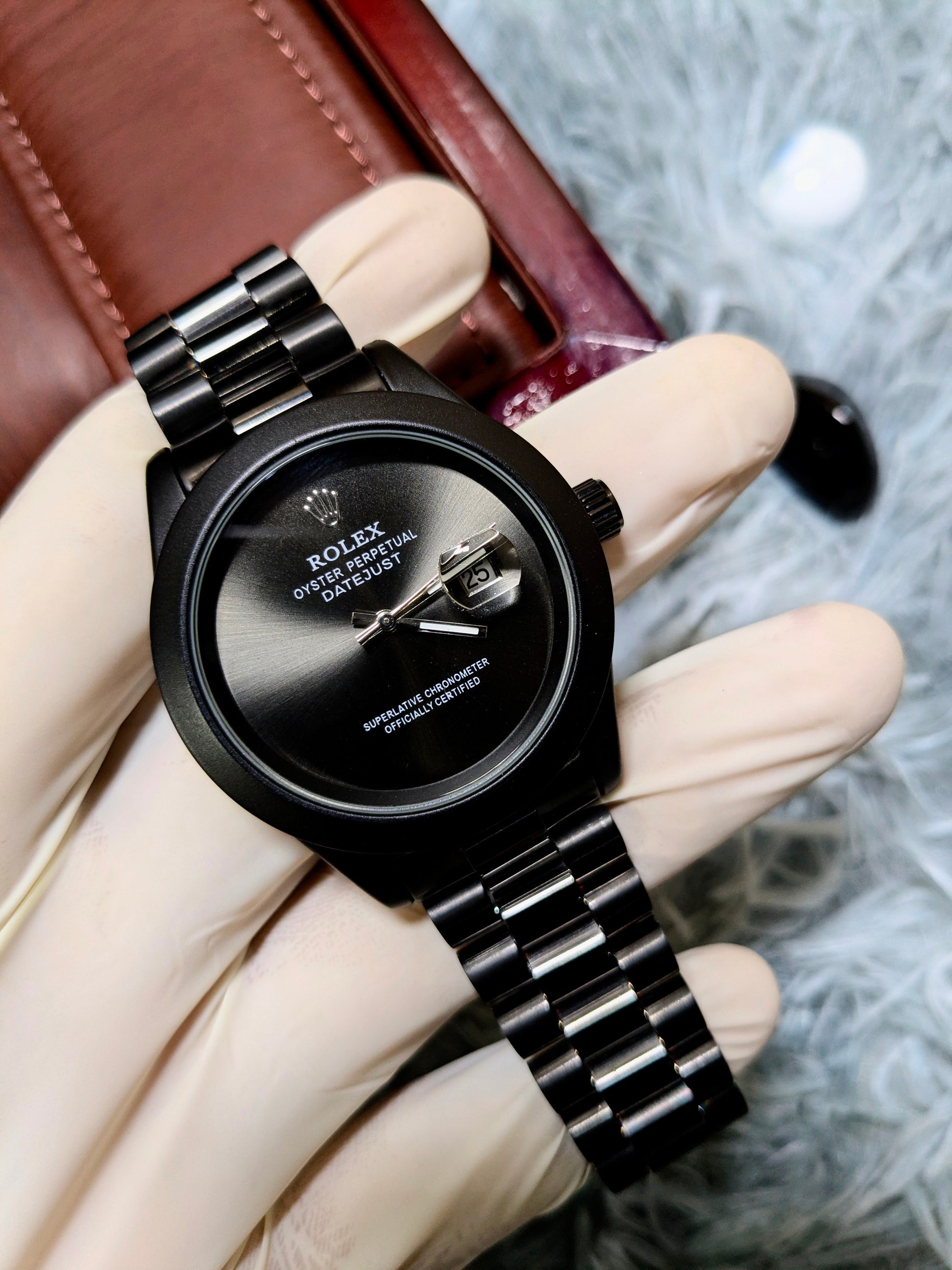 Rolex black beauty with "premium touch"